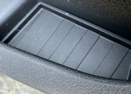 For Toyota Proace Door Pocket Rubber Inserts & Mats – Black Interior Storage Liners | Van-X