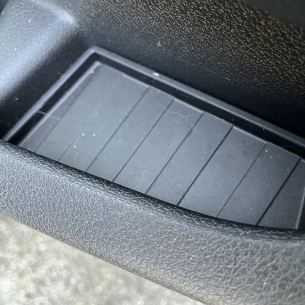 For Toyota Proace Door Pocket Rubber Inserts & Mats – Black Interior Storage Liners