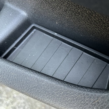 For Citroën Dispatch Door Pocket Rubber Inserts & Mats – Black Interior Storage Liners