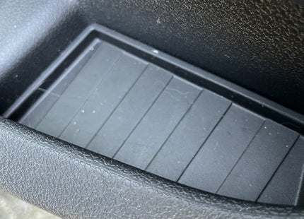 For Vauxhall Vivaro Door Pocket Rubber Inserts & Mats – Black Interior Storage Liners | Van-X