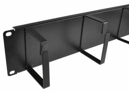 Cable Management Bar 2U (≈ 3.5″ / 88.9 mm) Data Cabinet 19 Inch Orion CMR-4-2U