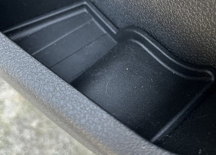 For Toyota Proace Door Pocket Rubber Inserts & Mats – Black Interior Storage Liners | Van-X