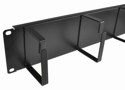 Cable Management Bar 2U (≈ 3.5″ / 88.9 mm) Data Cabinet 19 Inch Orion CMR-4-2U