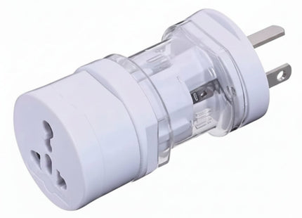 Travel Plug Universal Handy Worldwide Charger Power Adapter US, EU, UK, AU White