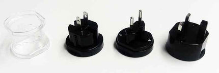 Travel Plug Universal Handy Worldwide Charger Power Adapter US, EU, UK, AU Black