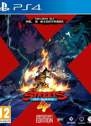 Streets Of Rage 4 Anniversary Edition PS4