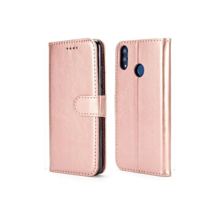 Samsung Galaxy A10s Book Flip Case Leather Wallet
