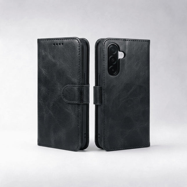 Samsung Galaxy A26 Book Flip Case Leather Wallet