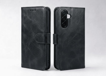 Samsung Galaxy A34 Book Flip Case Leather Wallet