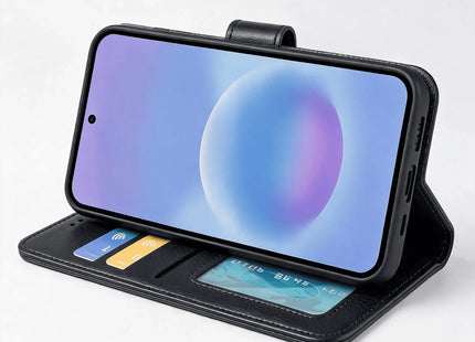 Samsung Galaxy A37 Book Flip Case Leather Wallet