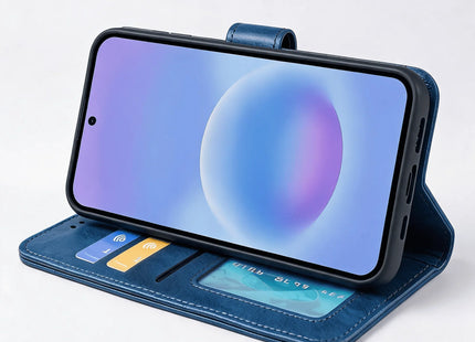 Samsung Galaxy A37 Book Flip Case Leather Wallet