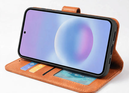 Samsung Galaxy A37 Book Flip Case Leather Wallet