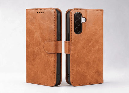 Samsung Galaxy A37 Book Flip Case Leather Wallet