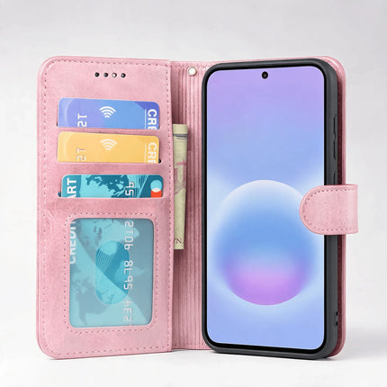 Samsung Galaxy A54 5G Book Flip Case Leather Wallet