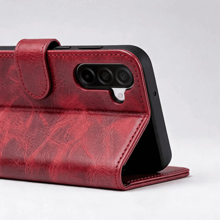 Samsung Galaxy A25 Book Flip Case Leather Wallet