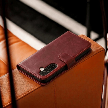 Samsung Galaxy S26 Series Book Flip Case Leather Wallet