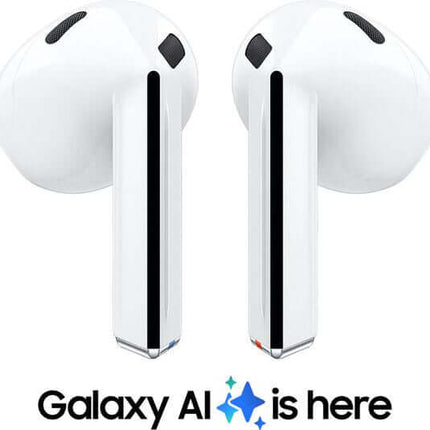 SAMSUNG GALAXY BUDS3 WIRELESS ACTIVE NOISE CANCELLING HEADPHONES WHITE SM-R530