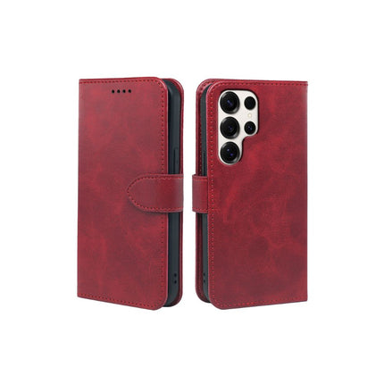 Samsung Galaxy S24 Series Book Flip Case Leather Wallet
