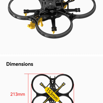 SpeedyBee Bee35 3.5 inch CineWhoop Frame