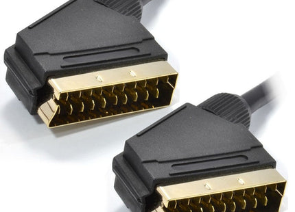 The Electronics Hub Scart Cable Gold Plated, All 21 Pins