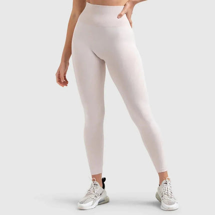Seamless Sports Bra Set with Peach Hip Trousers – Super Stretch Long Sleeve Yoga Outfit S, M, L
