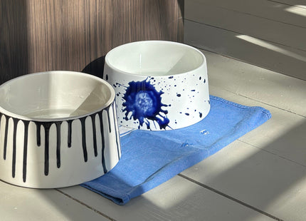 The Dog's Pollox Black Drip Bowl