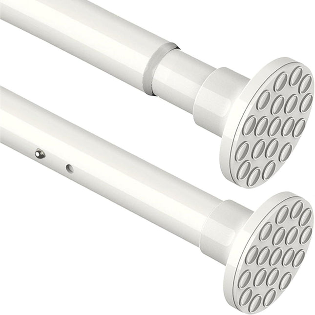 Shower Curtain Rod No Drill Extendable Anti Slip Rail Bathroom Balcony Aiitomg