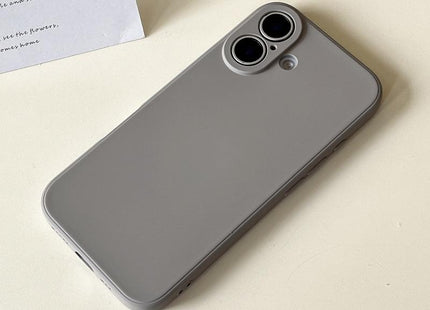 iPhone 16 Series Silicone Lens Protector Case
