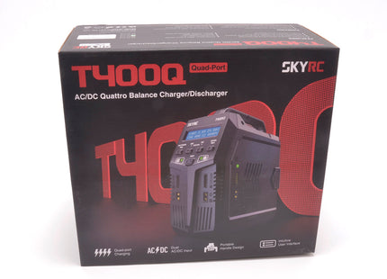 SkyRC T400Q AC/DC 4Ch 400W Charger