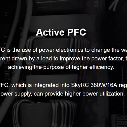 SkyRC eFUEL 380W 16A AC/DC Switching Power Supply