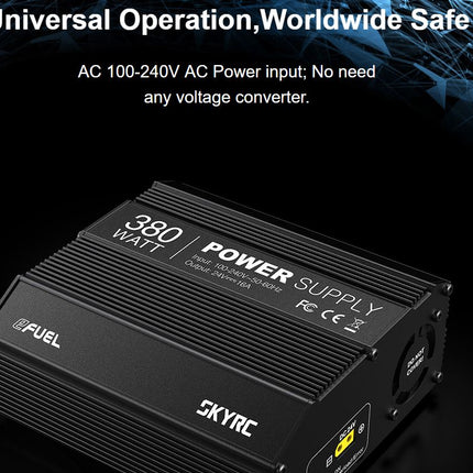 SkyRC eFUEL 380W 16A AC/DC Switching Power Supply