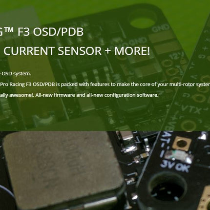 SPF3 OSD/PDB Board