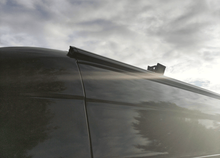 For Mercedes Sprinter / Dodge Sprinter Black Awning Rails – Drive-Away & Reimo Compatible | Van-X