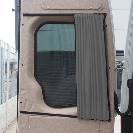 For Mercedes Sprinter Premium 1 x Barndoor Window Curtain Van-X