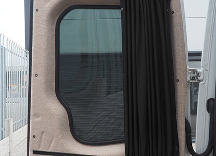 For VW Crafter Blackout Camper Curtains Black/Black - Create Your Own Bundle | Van-X