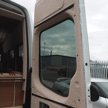 For VW Crafter Premium Window Curtains - Black/Black - CREATE YOUR OWN BUNDLE! Van-X