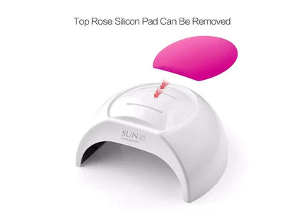 UV Nail Lamp SUN2C 48W Professional Gel Curing Light with Timer Manicure Dryer