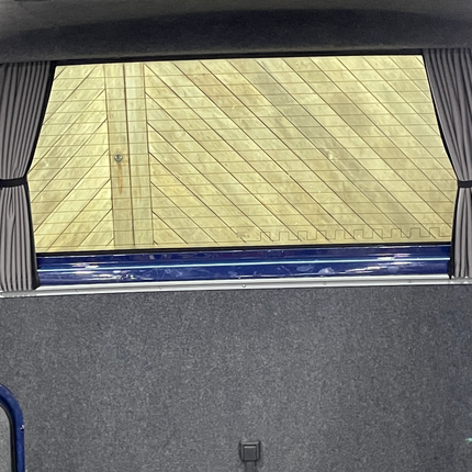 For Renault Trafic Premium 1 x Tailgate Window Curtain Van-X