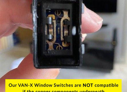 For VW Transporter T5.1 Electric Window Switch Caps – Interior Trim Styling Accessories - Van-X
