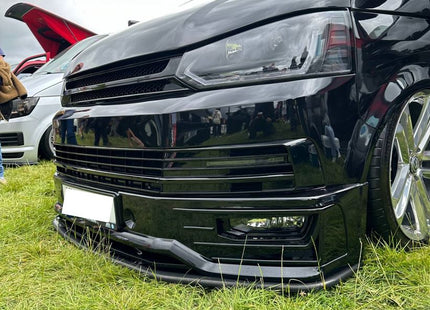 For VW T5.1 Transporter Front Sportline Spoiler & Splitter – T5-X Styling, Painted & Ready to Fit | Van-X