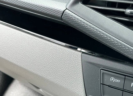 For VW T6.1 4-Piece Lower Dashboard & Door Trim Set | Gloss Black Interior Upgrade | Van-X