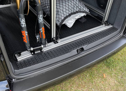 For VW T5, T5.1 V3 Tailgate Threshold Cover + Side Step
