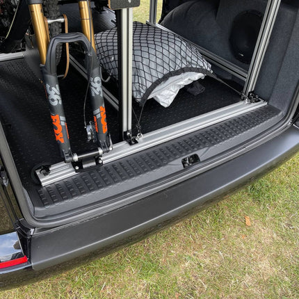For VW T6 V3 Tailgate Threshold Cover + Side Step