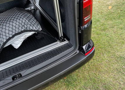 For VW T5, T5.1 V3 Tailgate Threshold Cover + Side Step