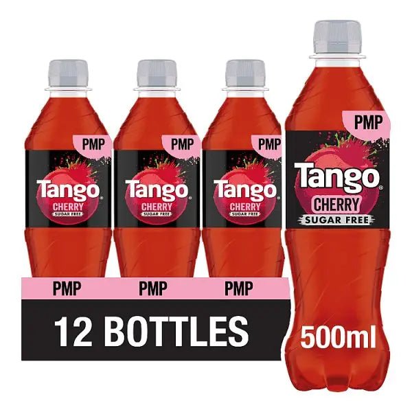 Tango Cherry Sugar Free Bottle 500ml (Case of 12)