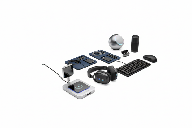 Tech gifts pure white no table