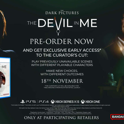 The Dark Pictures Anthology: The Devil In Me PS5