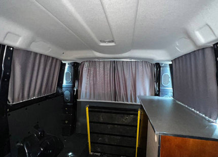 For Peugeot Expert Premium Blackout Tailgate Window Curtain – Campervan Interior Styling | Van-X