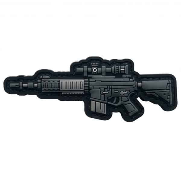 TPB AR15 Gun PVC Morale   Patch