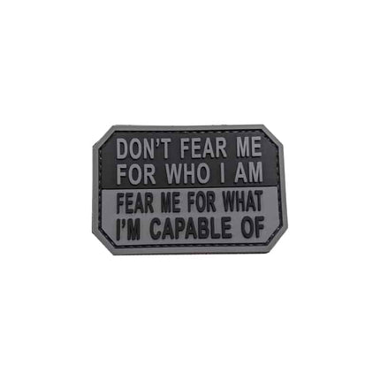 TPB Don't Fear Me For Who I Am Patch